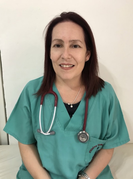Raquel, médica veterinaria